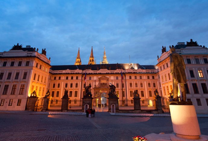 Photo Ako sme rozsvietili Pražský hrad