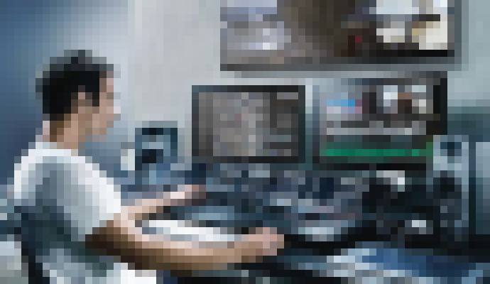 Photo Počítačová zostava na strih videa