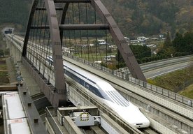 Photo Japonský levitujúci rýchlovlak prekonal svetový rekord. Dosiahol rýchlosť 590 km/h