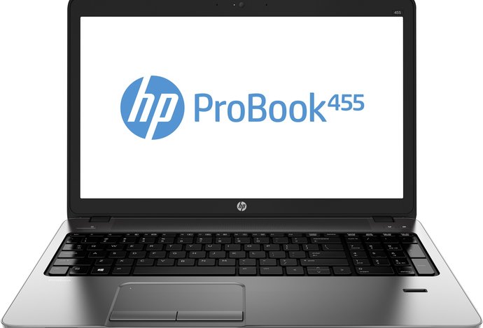 Photo Recenzia: HP ProBook 455 G1 - odolný pracant do kancelárie s klávesnicou odolnou voči poliatiu.