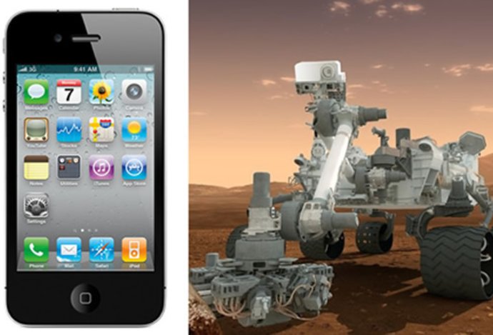 Photo NASA: Váš smartfón je rovnako šikovný ako vozidlo Curiosity