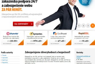 Photo INZERCIA: Svet certifikátov ovládne na jeseň sslmarket.sk
