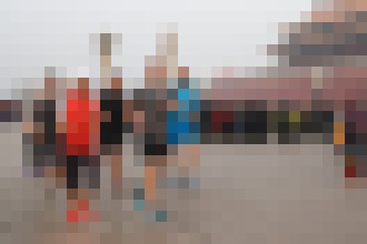 Photo Zuckerbergov beh v zasmogovanom centre Pekingu pobavil čínsku verejnosť