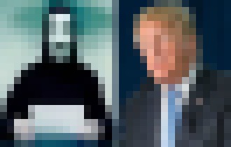 Photo Hnutie Anonymous začalo plniť svoje vyhrážky o totálnej vojne voči Trumpovi