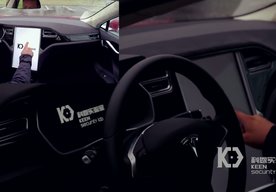 Photo Hackli Teslu Model S. Hackeri vedia za jazdy otvoriť strešné okno, kufor, posunúť sedadlá či aktivovať brzdy