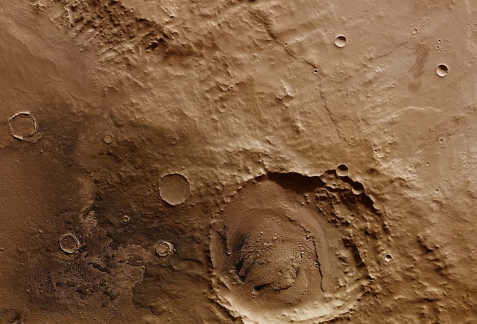 Photo Nové zábery NASA ukazujú kráter, ktorý po dopade vyhĺbila sonda Schiaparelli