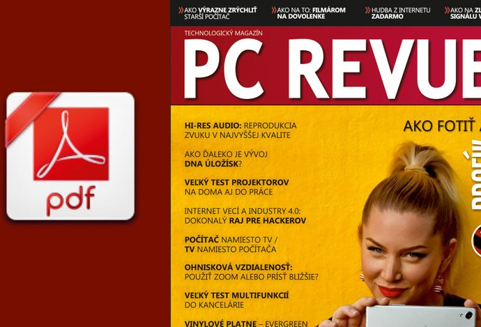 Photo Kompletné vydanie PC REVUE 6/2016 vo formáte PDF