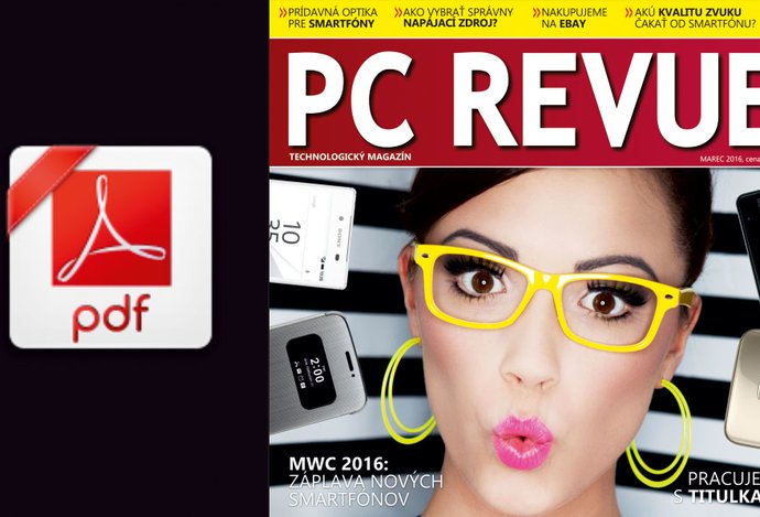 Photo Kompletné vydanie PC REVUE 3/2016 vo formáte PDF