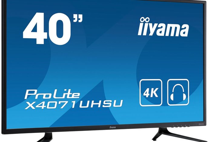 Photo Iiyama ProLite X4071UHSU-B1: 4K obor za výbornú cenu