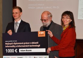 Photo ČR: Elitnú študentskú cenu IT SPY vyhral algoritmus pre okamžité vyhľadávanie vo videu
