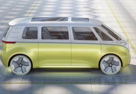 Photo Volkswagen predstavil koncept elektrického mikrobusu I.D. Buzz, ktorý nepotrebuje šoféra