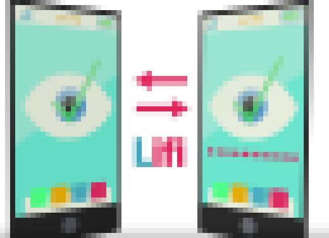 Photo Displej telefónu môže vďaka obojsmerným LED rozpoznať tieň ruky a reagovať na bezdotykové gestá 