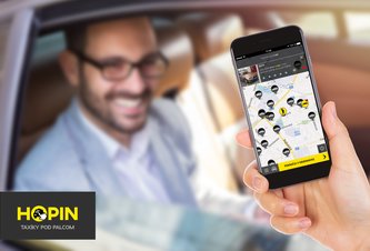 Photo Taxi aplikácia HOPIN TAXI má tri roky, zákazníci s ním prejazdili už 11 mil. 