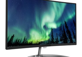 Photo ČR: Nový zakrivený LCD monitor od Philipsu s extra širokým farebným gamutom
