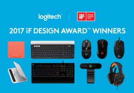 Photo Logitech získava rekordných deväť ocenení iF DESIGN AWARDS 2017