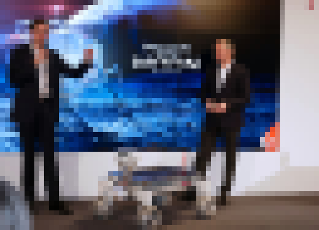 Photo CeBIT 2017: Európsky modul a vozidlá sa chystajú na pristátie na Mesiaci