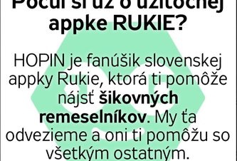 Photo Slovenské aplikácie Rukie a HOPIN spájajú sily. Zákazníkom prinesú rôzne benefity