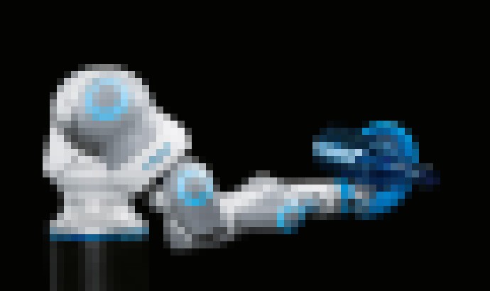 Photo Robotické rameno podobné chobotnici zovrie objekt a nepustí 