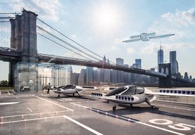 Photo Dvojmiestný elektrický dron Eagle typu VTOL bude fungovať ako lietajúci taxík s doletom 300 km 