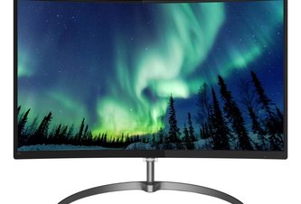 Photo ČR: 32- LCD monitor Philips ponúka oslnivé farby a elegantný, zakrivený dizajn
