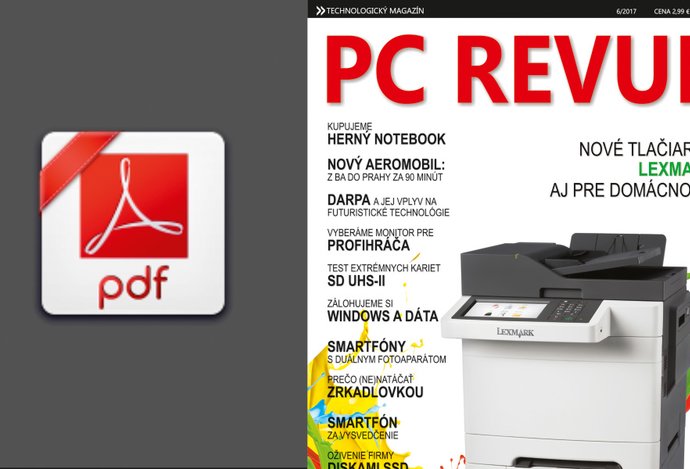 Photo Kompletné vydanie PC REVUE 6/2017 vo formáte PDF