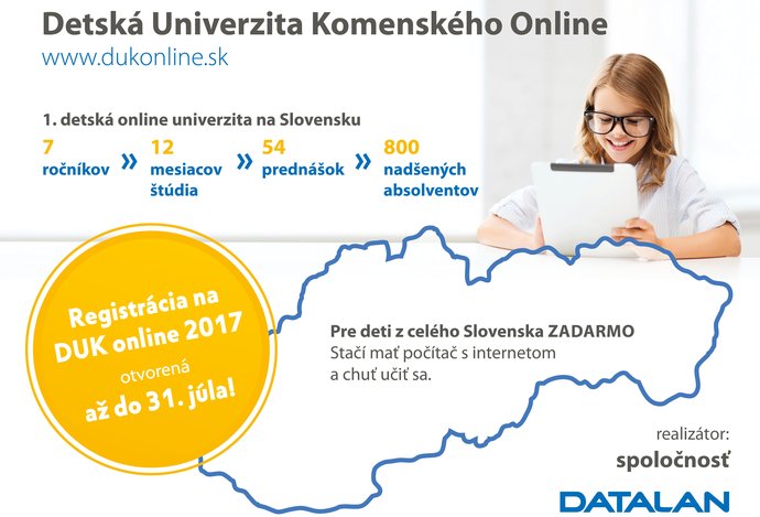 Photo Prvá detská online univerzita na Slovensku: 12 mesiacov, 54 prednášok, 800 nadšených absolventov
