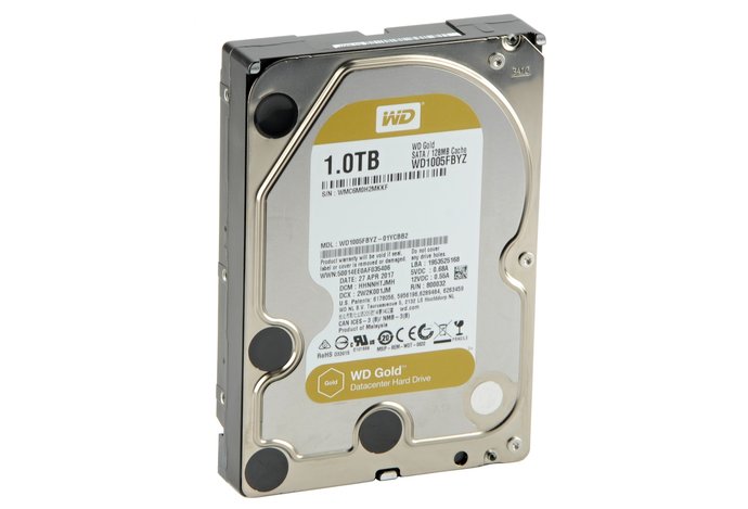 Photo WD Gold WD1005FBYZ (1 TB): Do dátových centier pod novou značkou