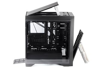 Photo Recenzia: SilentiumPC Aquarius X70T Pure Black – nabitý midi-tower za dobrú cenu