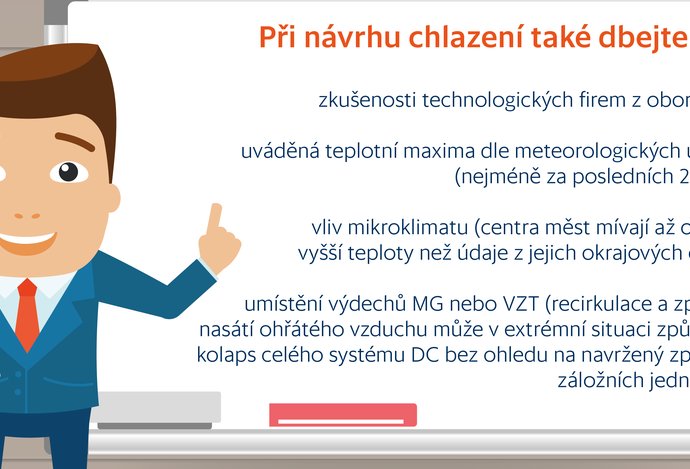 Photo ČR: Infografika: Ako si poradí datové centrum s horúcim letom?