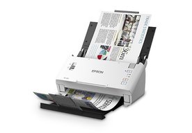Photo Nový skener od spoločnosti Epson s priaznivou cenou chráni originály a opticky kontroluje súčasné podávanie dvoch listov