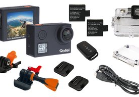 Photo ČR: Rollei ActionCam 530 – akčná kamera so stabilizáciou obrazu a dvoma akumulátormi