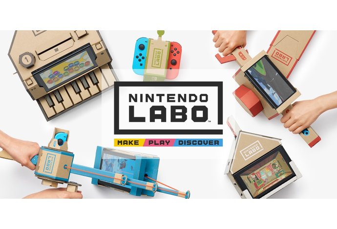Photo Nintendo Labo premení po domácky vyrobené kartónové modely na interaktívnych robotov