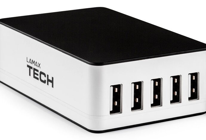 Photo Lamax USB Smart Charger 6.5A: Inteligentná nabíjačka