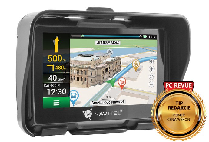 Photo Testovali sme: NAVITEL G550 MOTO: Navigácia na motorku aj do auta