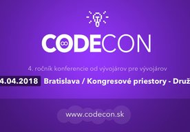 Photo CodeCon 2018 - od vývojárov pre vývojárov