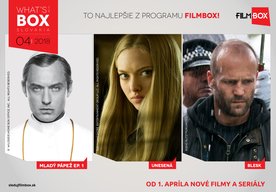 Photo Filmový program FilmBox predstavuje svoju novú jarnú štruktúru