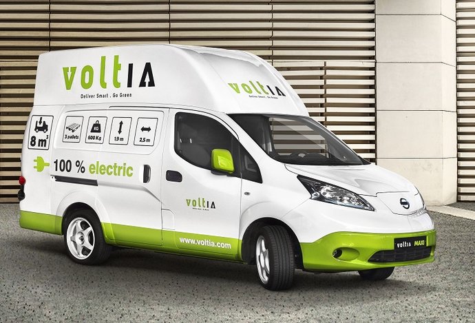 Photo Francúzsky Chronopost kupuje 100 elektrických dodávok od spoločnosti Voltia