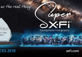 Photo Predstavenie slúchadlovej holografie Super X-Fi™ na Computex 2018