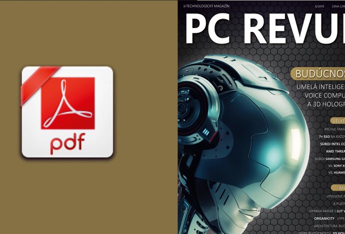 Photo Kompletné vydanie PC REVUE 6/2018 vo formáte PDF