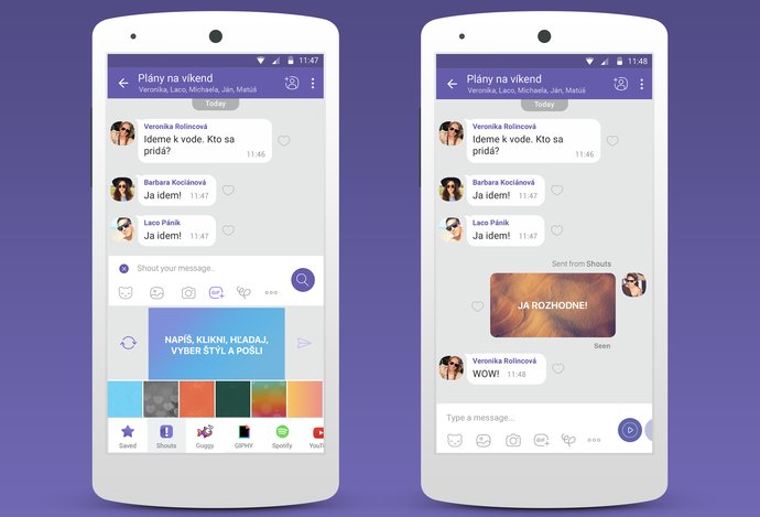 Photo Viber robí správy ešte výkonnejšími a viac personalizovanými vďaka novým rozšíreniam chatu