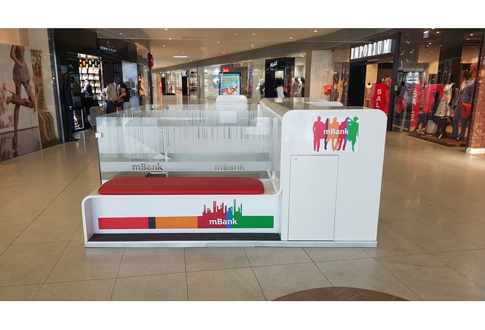 Photo Internetová banka mBank otvára nový kiosk v Bory Mall 