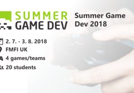 Photo 3. ročník letnej školy tvorby hier Summer Game Dev 2018