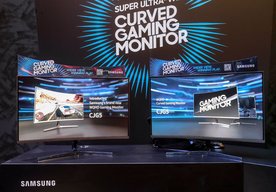 Photo Samsung na veľtrhu Gamescom 2018 predstavuje zakrivený herný monitor CJG5