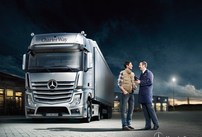 Photo Mercedes-Benz Actros: High-tech “nákladniak” sa bude predávať aj na Slovensku