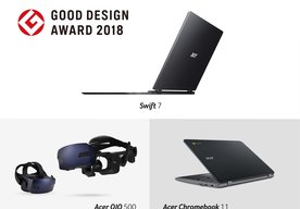 Photo CZ: Produkty spoločnosti Acer získali ocenenie 2018 Good Design Awards 