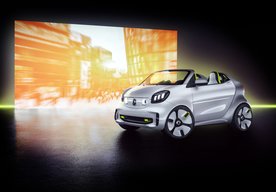 Photo Jubilejný smart forease je symbol mestskej elektromobility