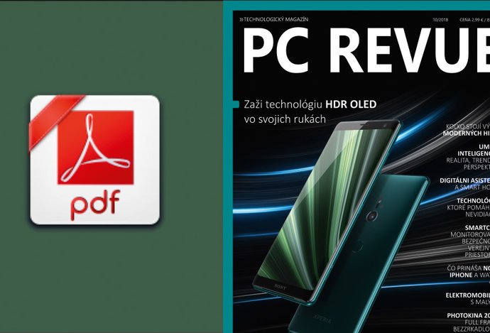 Photo Kompletné vydanie PC REVUE 10/2018 vo formáte PDF