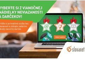 Photo Slovanet rozširuje 300-megabitový internet aj Televíziu Maxi a v zimnej akcii pridáva darčeky