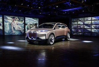 Photo BMW na autosalóne Los Angeles Auto Show 2018. BMW Vision iNEXT premiéra