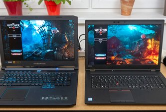 Photo Duel medzi herným notebookom a pracovnou stanicou s procesorom Intel Xeon